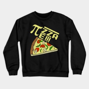 Pi Equals Pizza Pie Crewneck Sweatshirt